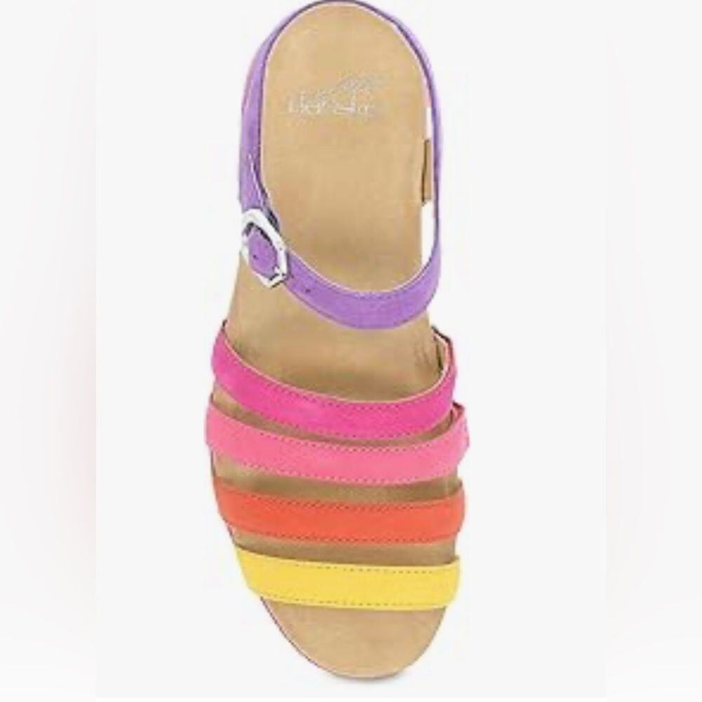 Dansko Roxie Strappy Sandals in Multi Color Size 8.5/EU39 - Picture 2 of 7
